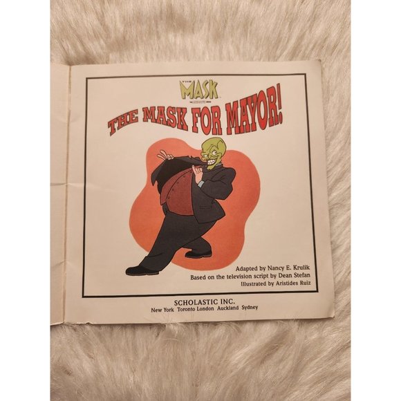 The Mask For Mayor Vintage 90s Book - Picture 2 of 4